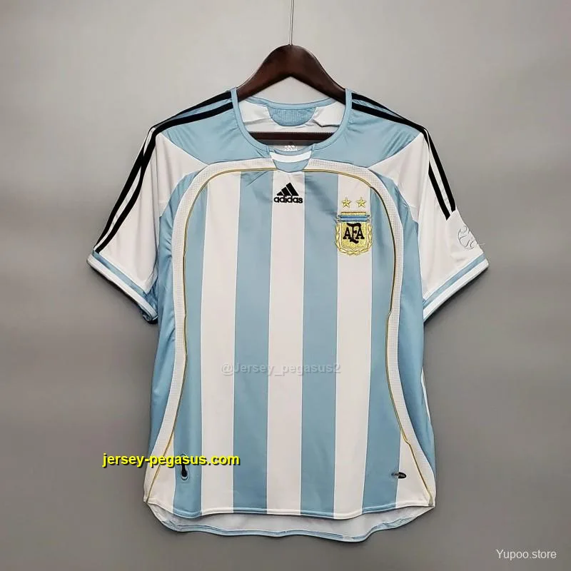 Retro 2006 Argentina Home Jersey Retro 2006 Argentina Home Jersey