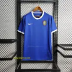 Retro 2006 Brazil Away Blue Jersey