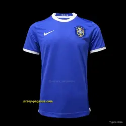 Retro 2006 Brazil Away Soccer Jersey