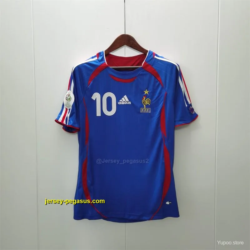 Retro 2006 France Home Jersey Retro 2006 France Home Jersey