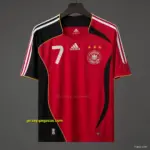 Retro 2006 Germany Away Red Jersey