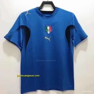 Retro 2006 Italy Home Soccer Jersey