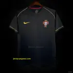 Retro 2006 Portugal Away Black Jersey