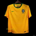 Retro 2010 Brazil Home Jersey