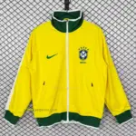 Retro 2010 Brazil Home Windbreaker