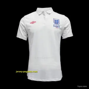 Retro 2010 England Home Soccer Jersey