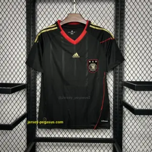 Retro 2010 Germany Away Black Jersey