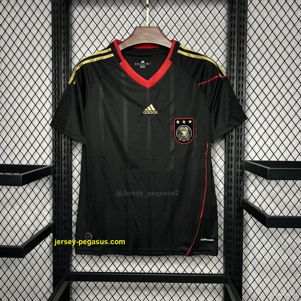 Retro 2010 Germany Away Black Jersey Retro 2010 Germany Away Black Jersey
