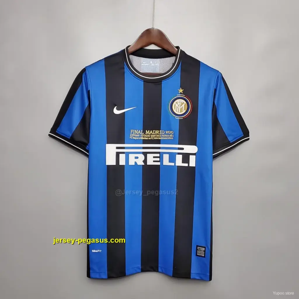Retro 2010 Inter Milan home Soccer Jersey