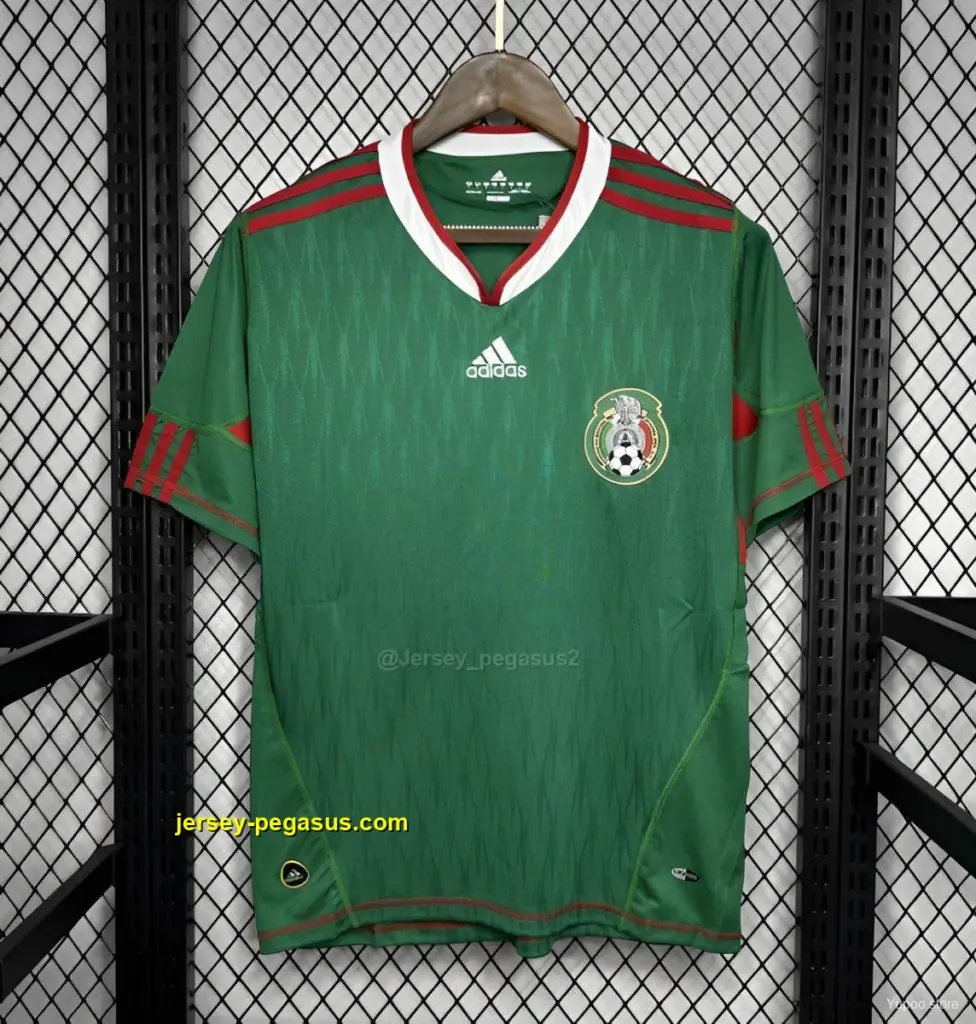 Retro 2010 Mexico Home Jersey