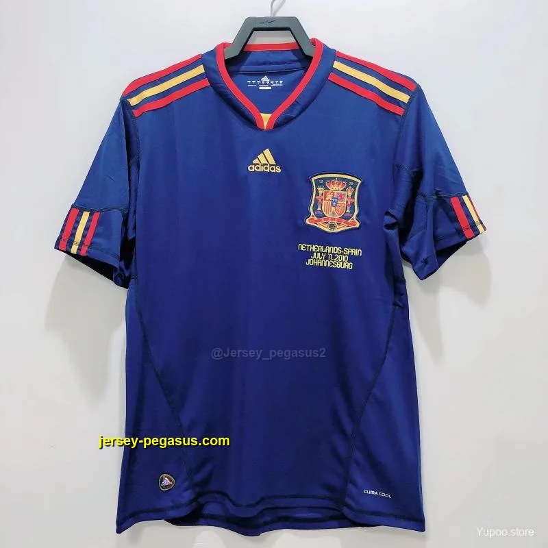 Retro 2010 Spain Away Soccer Jersey Retro 2010 Spain Away Soccer Jersey