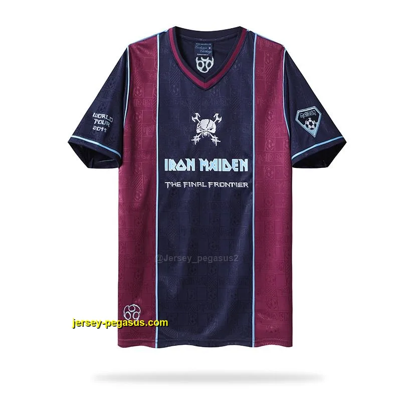 Retro 2011 West Ham United x Iron Maiden Home Jersey Retro 2011 West Ham United x Iron Maiden Home Jersey