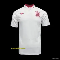 Retro 2012 England Home Soccer Jersey