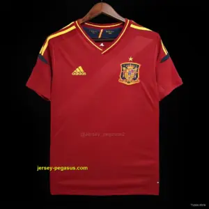 Retro 2012 Spain Home Jersey
