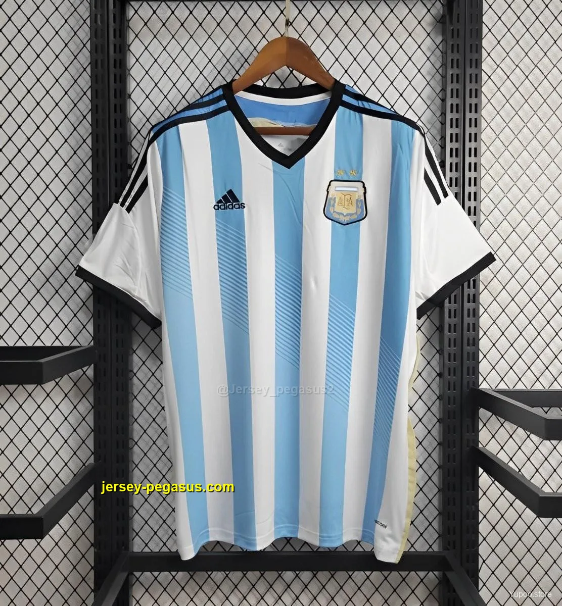 Retro 2014 Argentina Home Jersey Retro 2014 Argentina Home Jersey