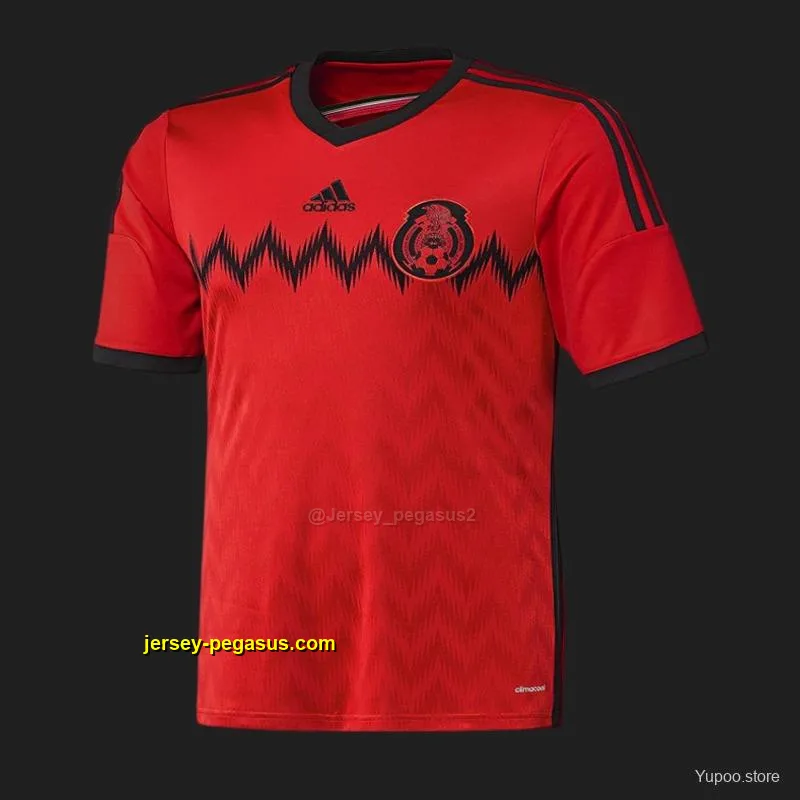 Retro 2014 Mexico Away Red Jersey Retro 2014 Mexico Away Red Jersey