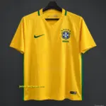 Retro 2016 Brazil Home Jersey