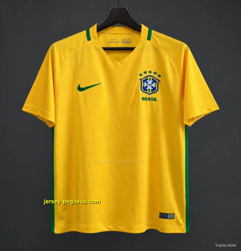 Retro 2016 Brazil Home Jersey Retro 2016 Brazil Home Jersey