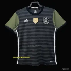Retro 2016 Germany Away Soccer Jersey