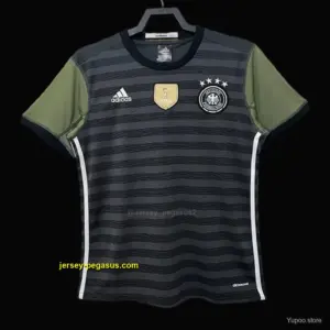 Retro 2016 Germany Away Soccer Jersey