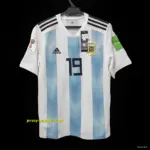 Retro 2018 Argentina Home Jersey