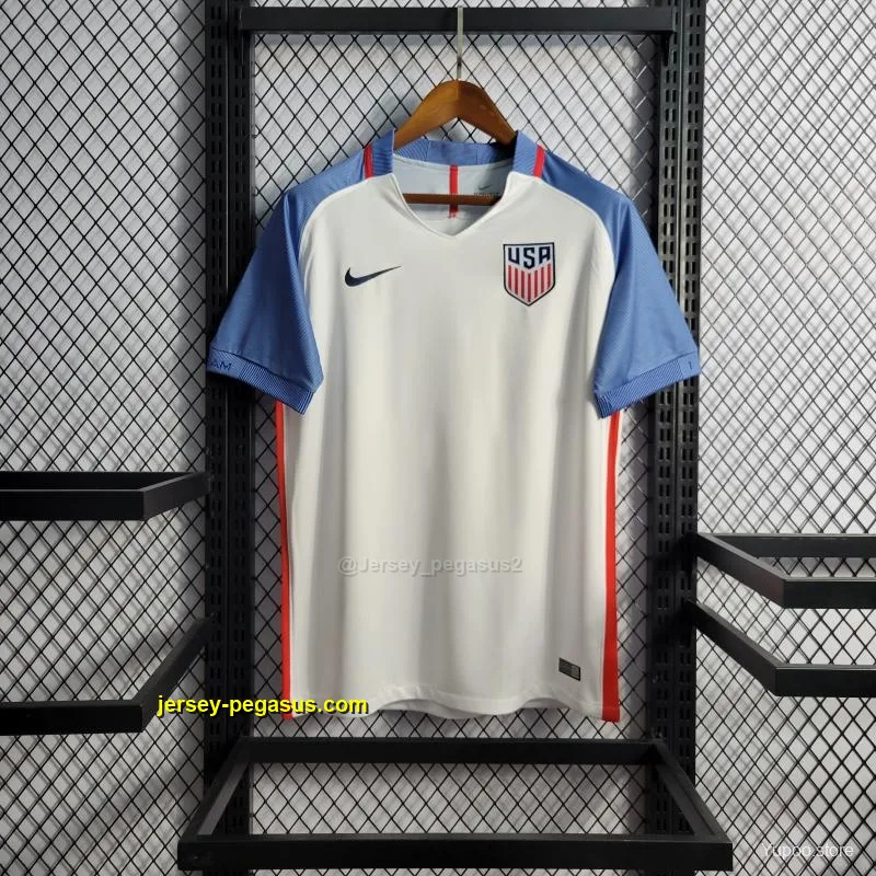 Retro 2019 USA Home Soccer Jersey Retro 2019 USA Home Soccer Jersey