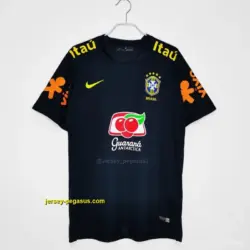 Retro 2020 Brazil Dark Green Home Soccer Jersey