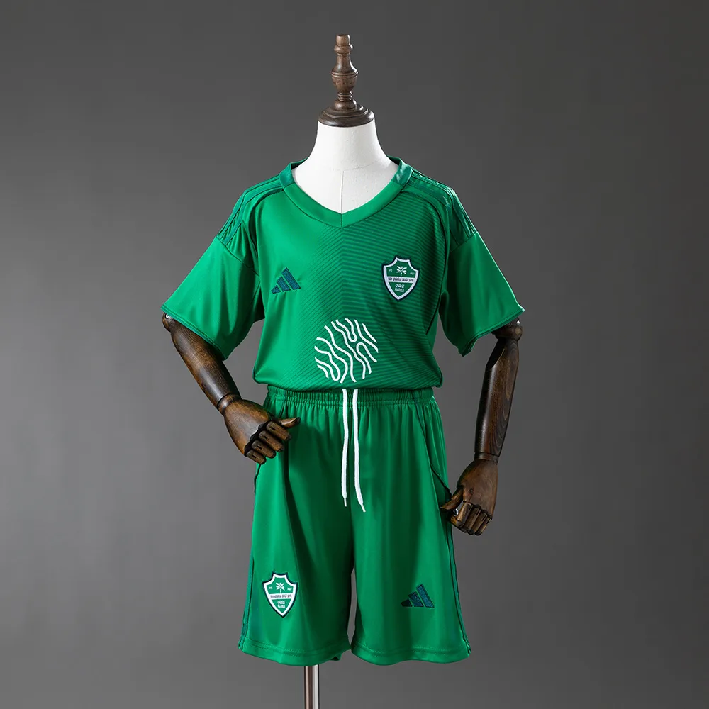 Al-Ahli Saudi Green Kids Kit Jersey Al-Ahli Saudi Green Kids Kit Jersey