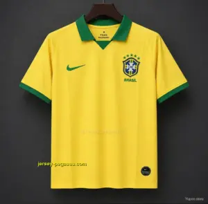Retro 2020 Brazil Home Jersey