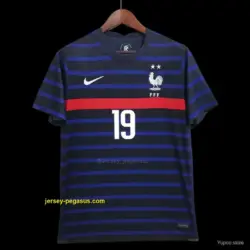Retro 2020 France Benzema Jersey