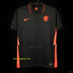 Retro 2020 Netherlands Away Black Jersey