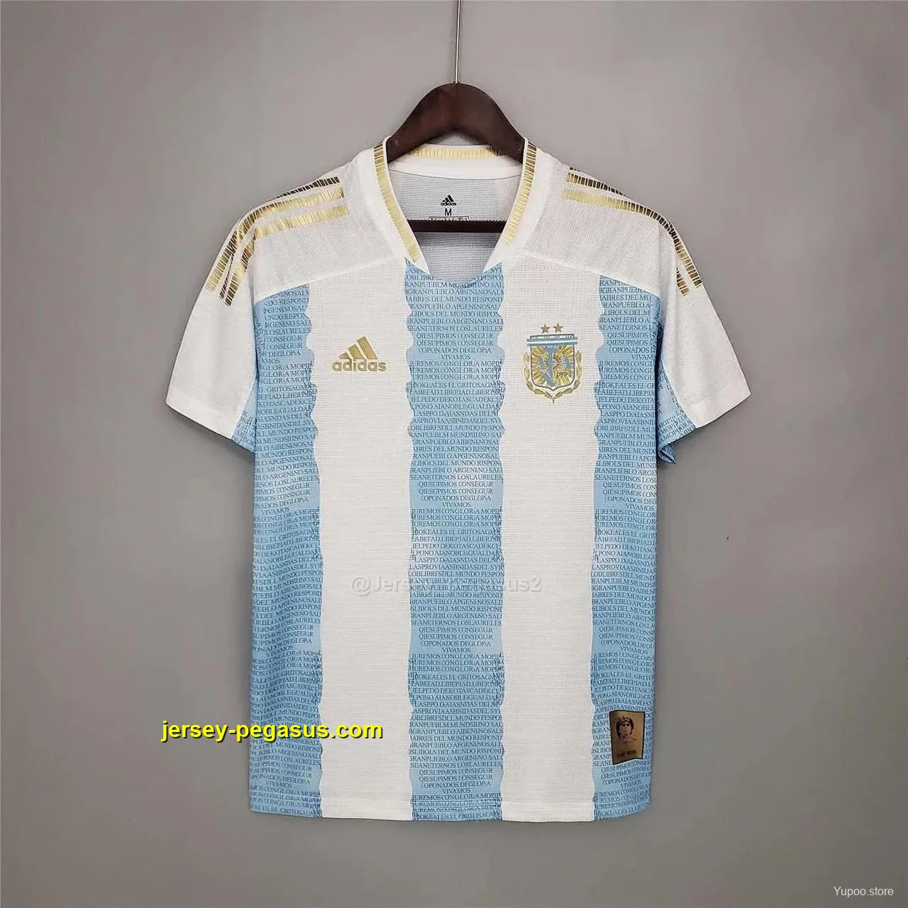 Retro 2021 Argentina Home Maradona Commemorative Edition Jersey Retro 2021 Argentina Home Maradona Commemorative Edition Jersey