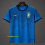 Retro 2021 Brazil Away Blue Jersey