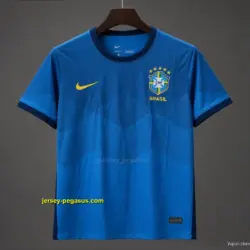 Retro 2021 Brazil Away Blue Jersey
