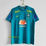 Retro 2021 Brazil Blue Training Jersey