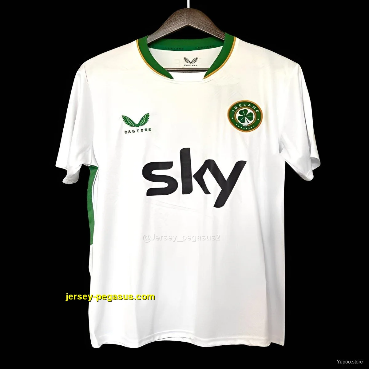 Retro 2024 Ireland Away White Jersey Retro 2024 Ireland Away White Jersey