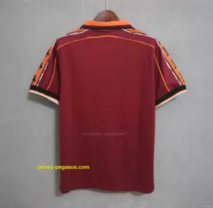 Retro 98 99 AS Roma Home Jersey