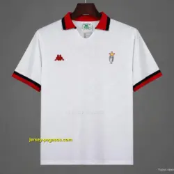 Retro AC Miilan Away White Jersey