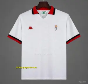 Retro AC Miilan Away White Jersey