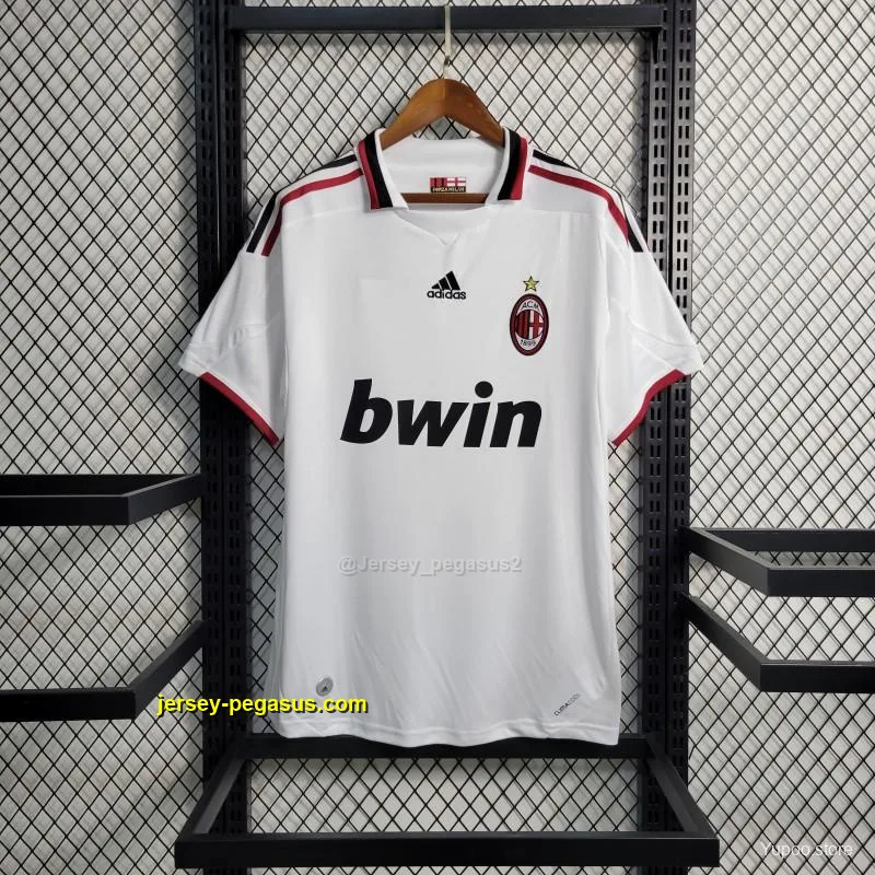 Retro AC Milan Away White Jersey Retro AC Milan Away White Jersey