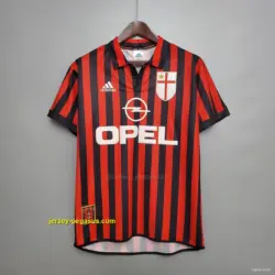 Retro AC Milan Centenary home Soccer Jersey
