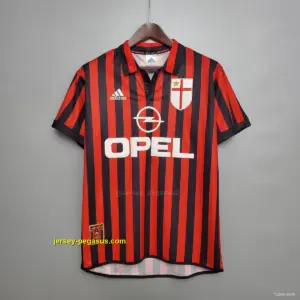 Retro AC Milan Centenary home Soccer Jersey