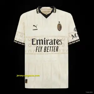 Retro AC Milan Forth White Jersey