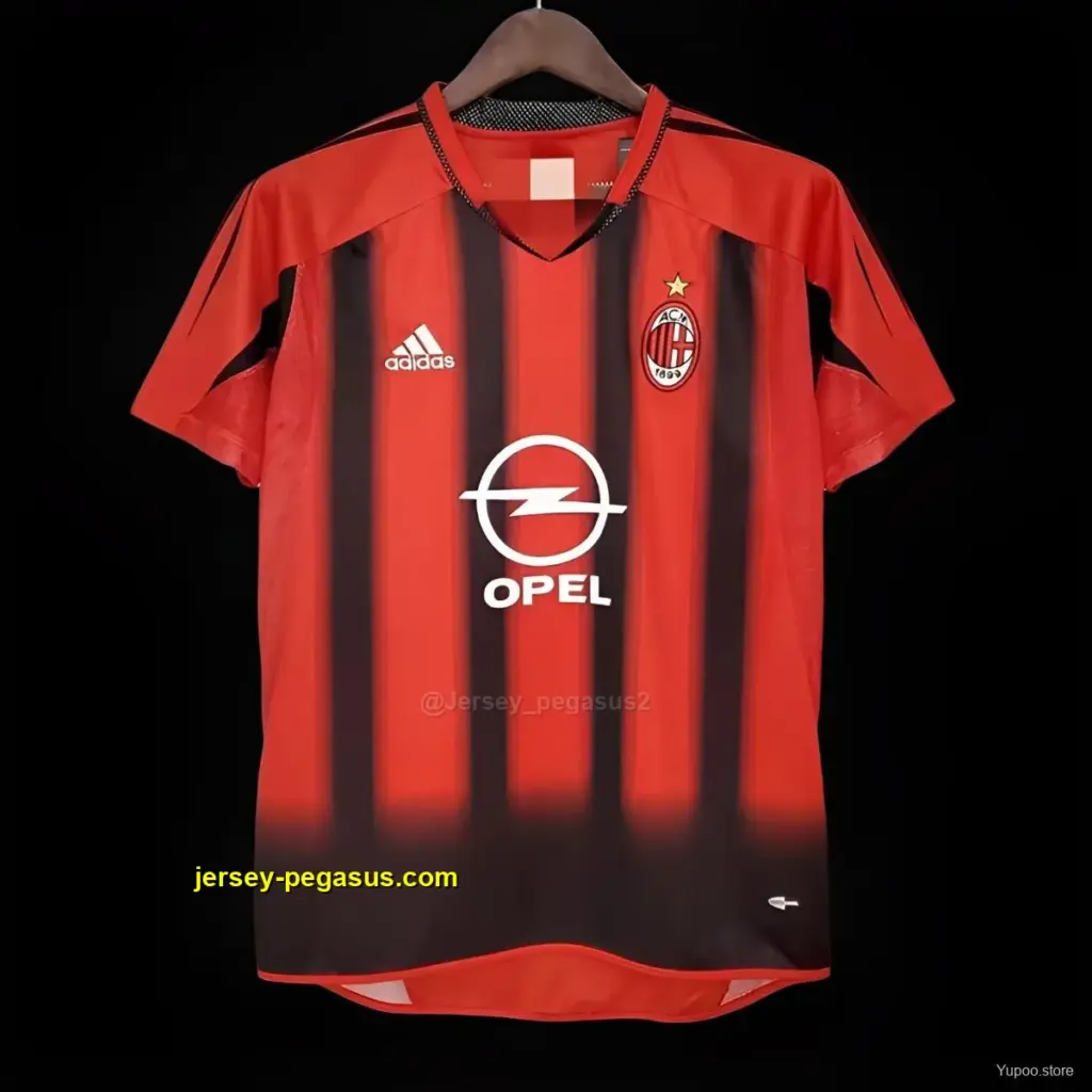 Retro AC Milan Home Authentic Jersey