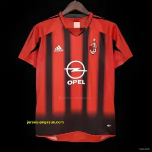 Retro AC Milan Home Authentic Jersey