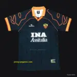 Retro AS Roma Away Black Jersey