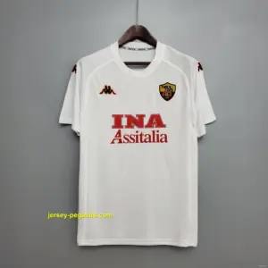 Retro AS Roma Away White Jersey