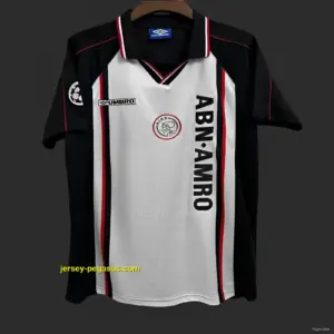 Retro Ajax Away Jersey With Champion Patch