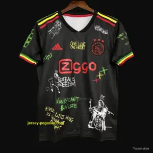Retro Ajax Third Black One Love Edition Jersey