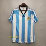 Retro Argentina 1998 home Soccer Jersey